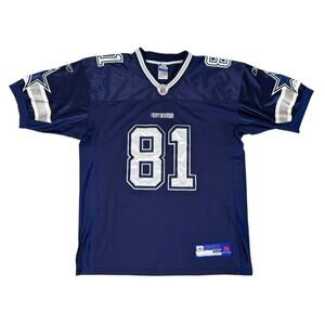 Authentic RBK Terrell Owens 81 Game Issued Dallas Cowboys NFL PLAYERS Jersey 50